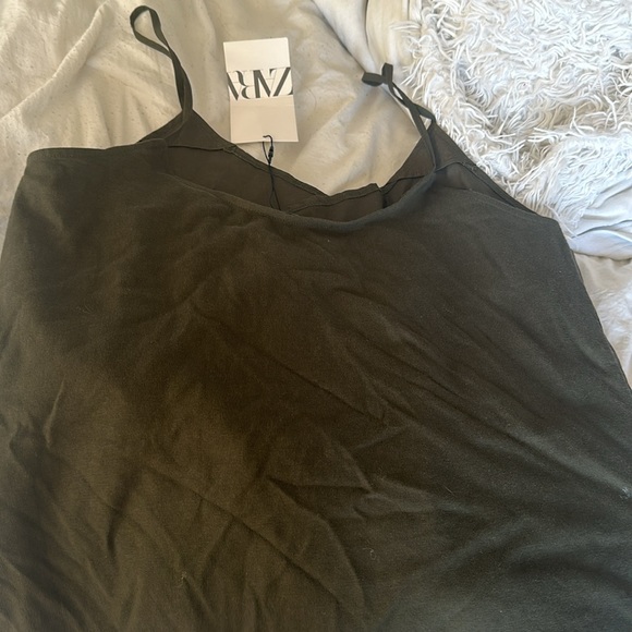 NWT ZARA SPAGHETTI STRAP TOP - Picture 4 of 5